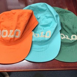 3 Polo Ralph Lauren kids hats